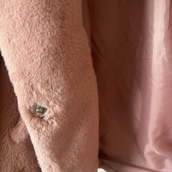 Pink Faux Fur Jacket - Picture 5 of 5